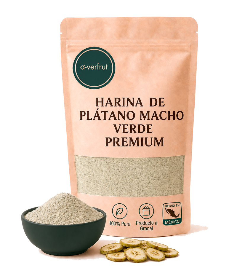 Harina de Plátano Macho Verde