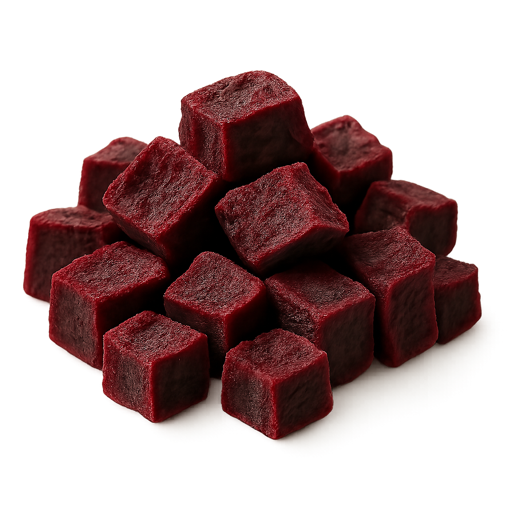 Betabel Deshidratado en Cubo Natural
