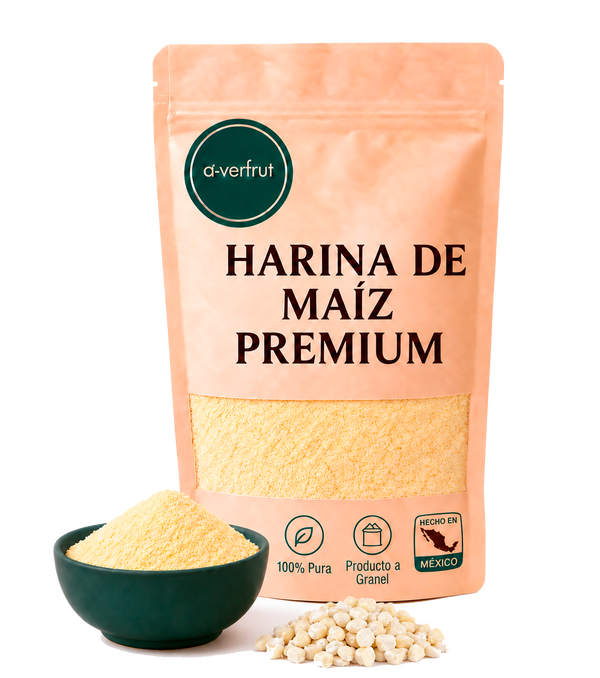 Harina de Maíz Natural Seco