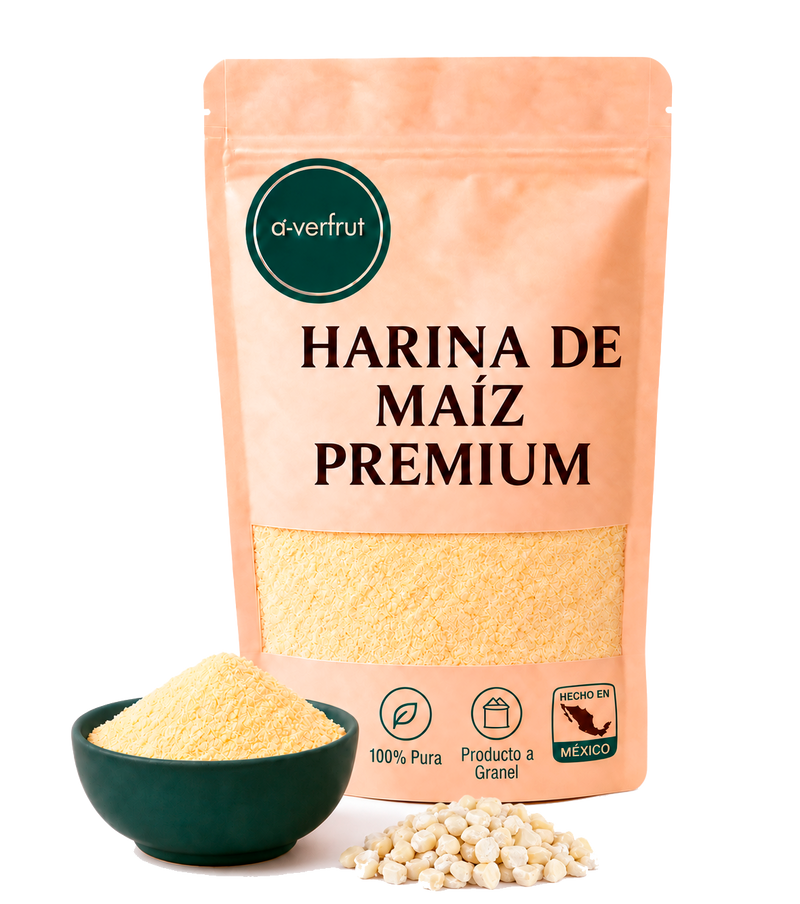 Harina de Maíz Natural Seco