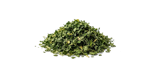 Perejil deshidratado en trozo (hoja y tallo)